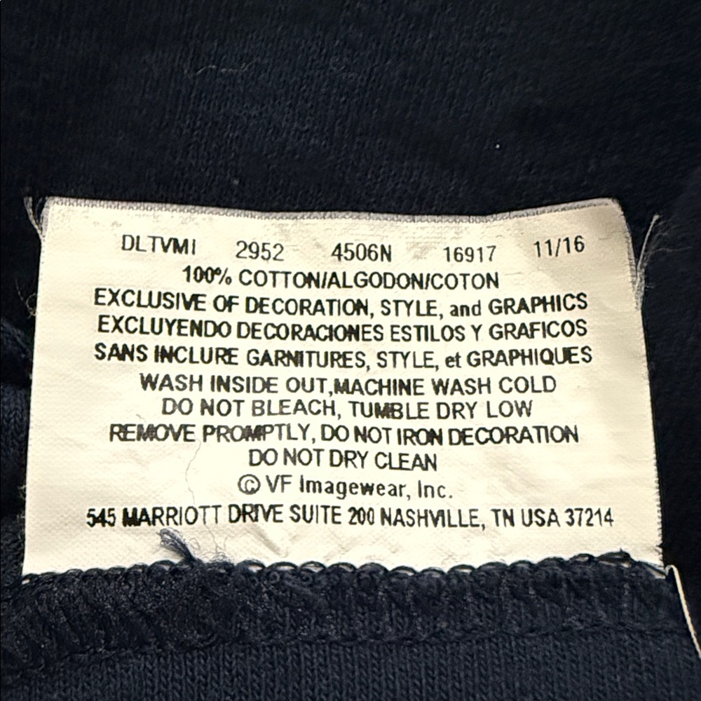 Blue St. Louis Cardinals Crewneck T-shirt - Picture 3 of 4